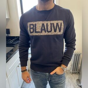 Scotch & Soda navy crewneck sweater